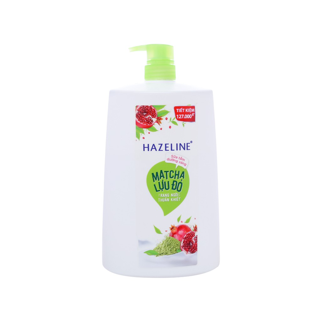 Sữa tắm Hazeline yến mạch dâu tằm/matcha lựu đỏ 1.2kg sữa tắm dưỡng ẩm sáng da rạng ngời thuần khiết | BigBuy360 - bigbuy360.vn