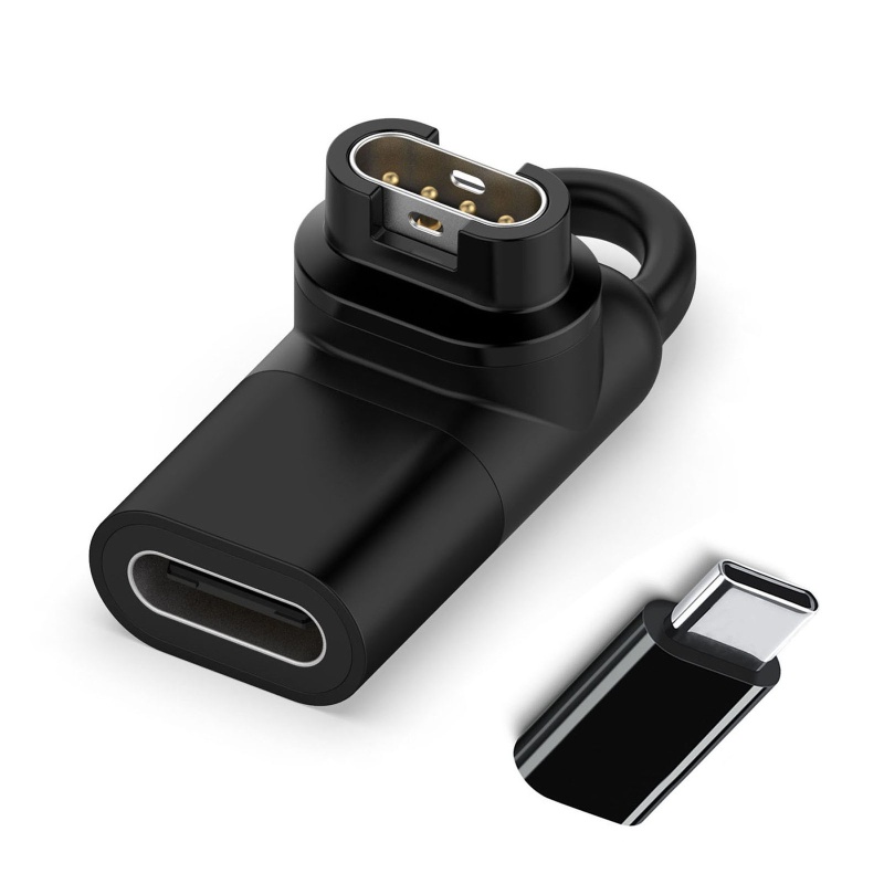 Đầu Chuyển Đổi Micro USB Cái Sang Type-C Đực 90 Độ° Bộ Chuyển Đổi Sạc Type-C Sang 4 Pin Cho Fenix7 7x 5s 6 6X 6S Pro