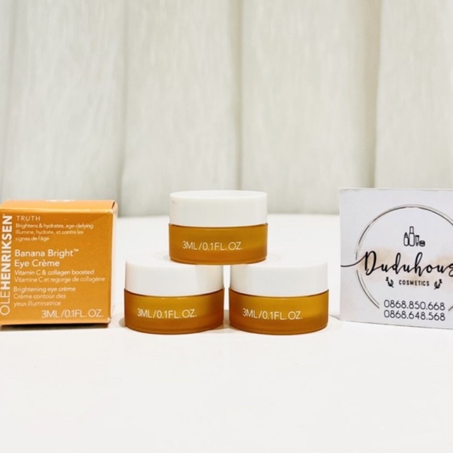 Kem Dưỡng Mắt OLEHENRIKSEN Banana Bright Eye Crème Minisize 3ml