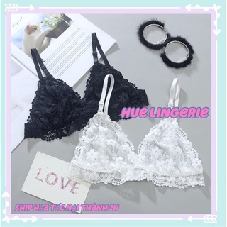 Áo bralette ren ko mút, ko gọng sexy quyến rũ mềm mại