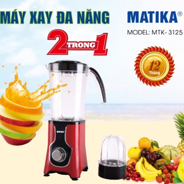 Máy sinh tố đa năng matika 3125