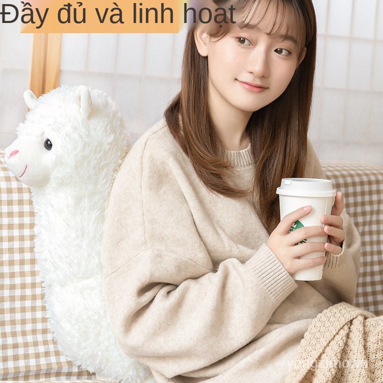 Thú nhồi bông hình lạc đà Alpaca đáng yêu