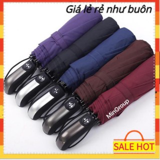 Ô che nắng mưa, dù che nắng mưa có nút bấm tự động đóng mở vải cao cấp hàng xuất Nhật