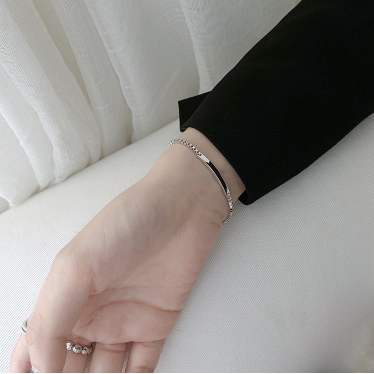 Vòng tay đôi Bạc 𝐊𝐡𝐚̆́𝐜 𝐭𝐡𝐞𝐨 𝐲𝐞̂𝐮 𝐜𝐚̂̀𝐮, Vòng đôi Bạc 925 khắc tên tình yêu, 𝐀̉𝐧𝐡 + 𝐕𝐢𝐝𝐞𝐨 𝐭𝐡𝐚̣̂𝐭 TUNA SILVER | BigBuy360 - bigbuy360.vn