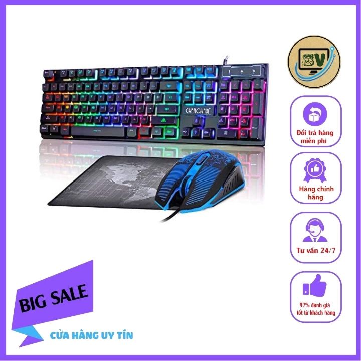 Combo Phím Chuột chuyên game LOGITECH KM849 Led Công Ty - Thiết Kế Tinh Tế- Lướt Phím Nhẹ Nhàng