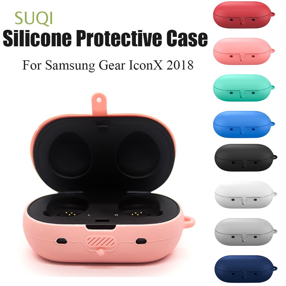 Vỏ Bảo Vệ Hộp Đựng Tai Nghe Samsung Gear Iconx 2018 Bằng Silicon