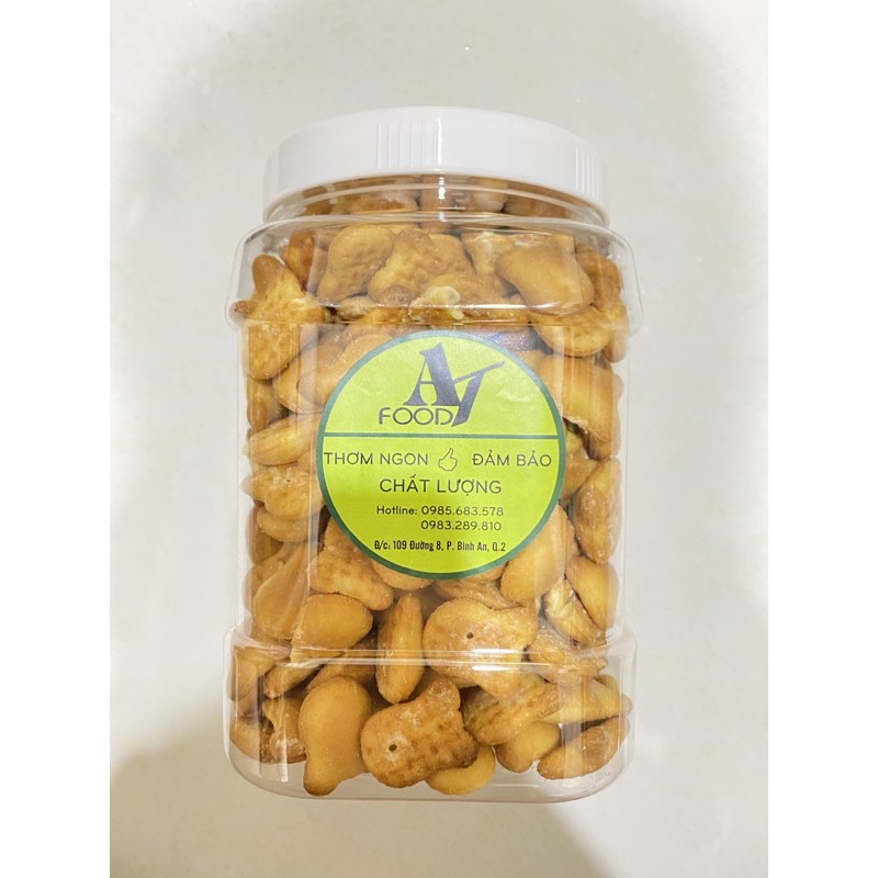 Bánh gấu nhân kem hũ 700 gram