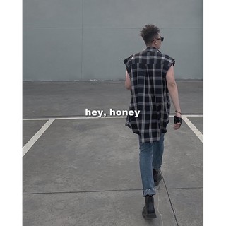 Sơ mi oversize tank top ct-1 cộc tay cá tính nam nữ