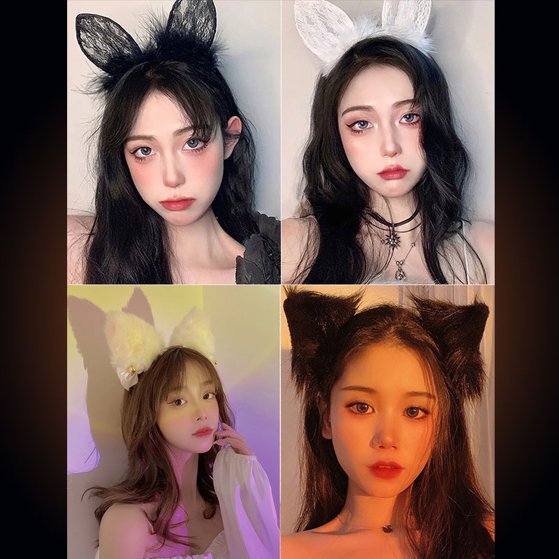 Băng Đô Tai Mèo Thời Trang Gợi Cảm Cho Nữ