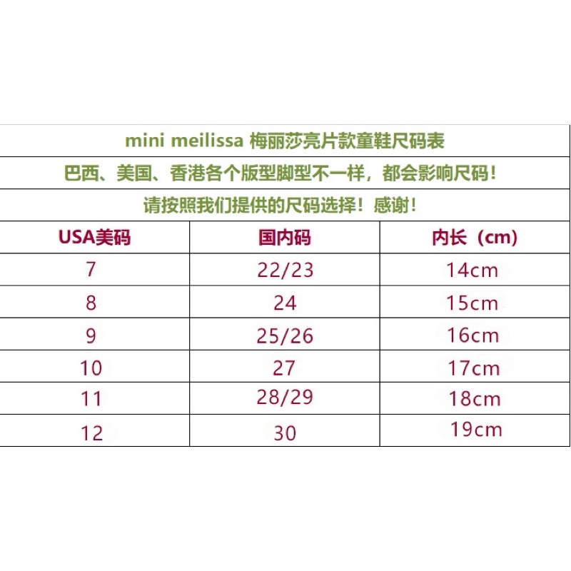 Giầy nhựa thơm Melisa siêu mềm êm chân cho bé gái từ 1 đến 6 tuổi