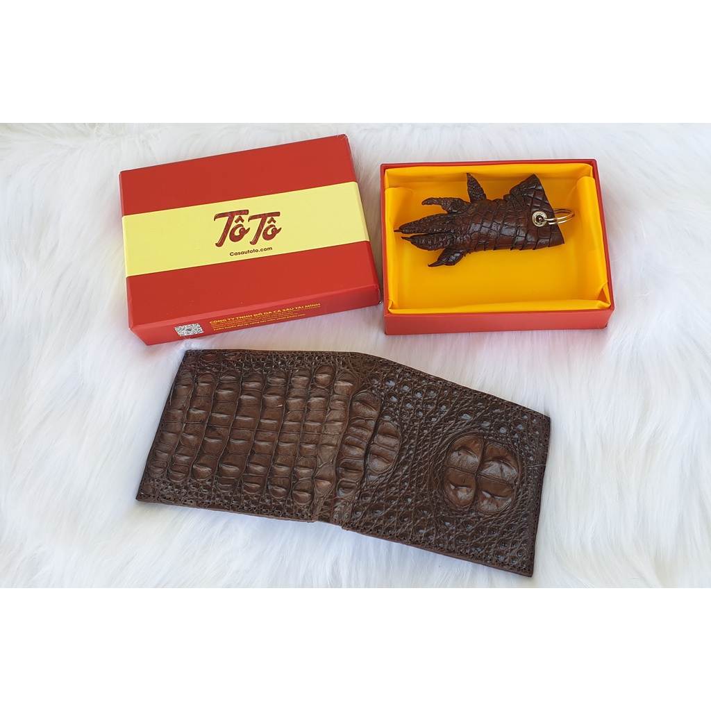 Ví Nam Cá Sấu  - Ví Da Cá Sấu Thật 100% mua hàng tại xưởng sản xuất  ✅ GIÁ HUỶ DIỆT rẻ hơn 1/3 giá cửa hàng