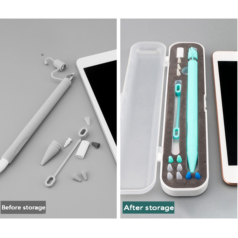 Vỏ Bảo Vệ Cho Bút Cảm Ứng Apple Pencil 1 / 2 10mm | BigBuy360 - bigbuy360.vn