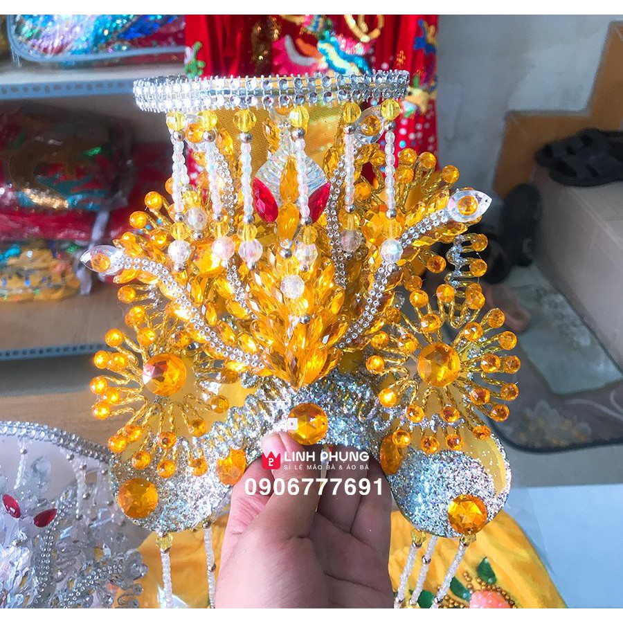 Mão bà Diêu Trì Địa Mẫu, Chúa Xứ, Thiên Hậu - Size tượng: 20cm , BTM