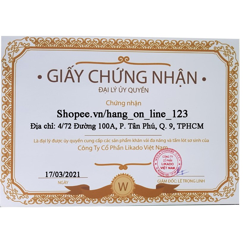 Khăn vải khô đa năng Likado 300g- 270 tờ 1 bịch