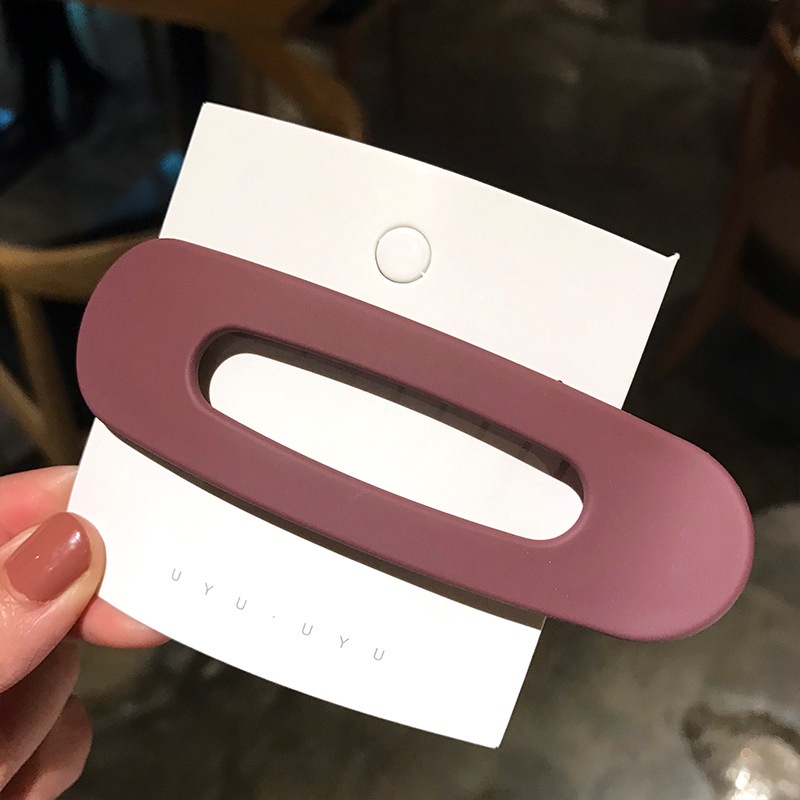 Kẹp Tóc Một Bên Cỡ Lớn Nhiều Màu Sắc Thời Trang Cho Nữ