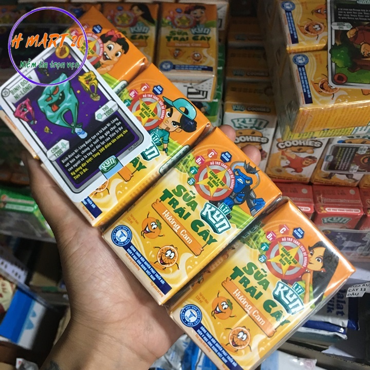 Thùng sữa kun hộp 110ml date mới