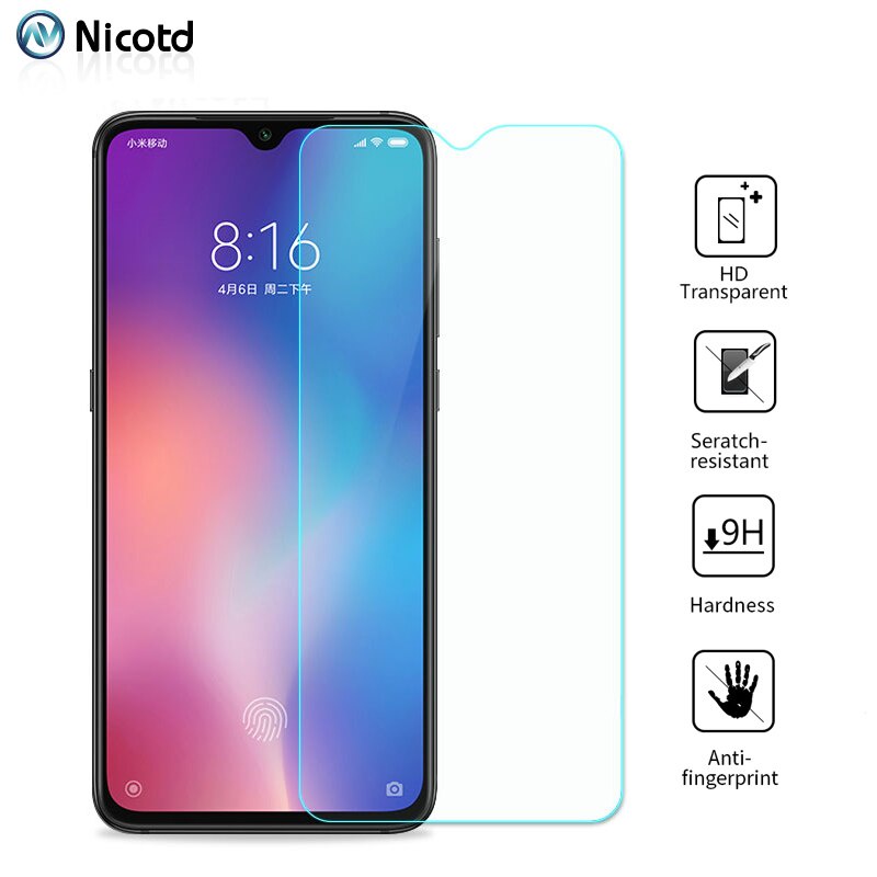 Bảo Vệ Kính Cường Lực Hd Cho Xiaomi Mi 9 8 Pocophone F1 Redmi 6 Pro 6a Note 5 Mi A1 A2 Lite