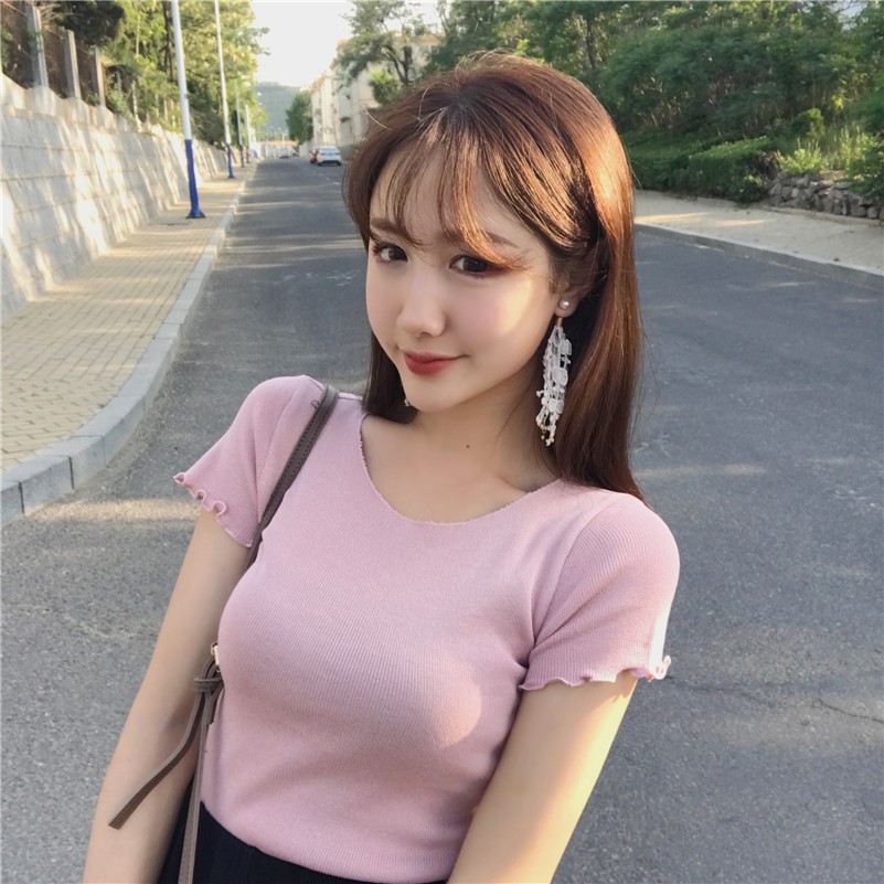 ÁO THUN MỎNG CROTOP ULZZANG THỜI TRANG NỮ - EMILYSHOP