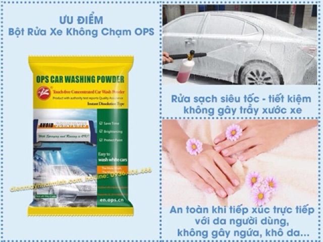 Bột rửa xe không chạm Tiêu Chuẩn Châu Âu OPS