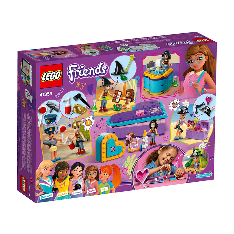 Đồ Chơi Lắp Ráp LEGO FRIENDS Bộ Chiếc Hộp Trái Tim Tình Bạn 41359
