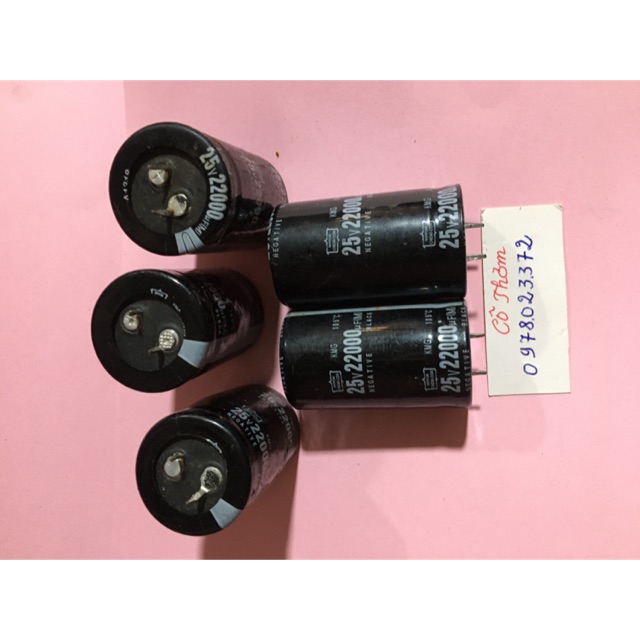 Tụ lọc nguồn 22000ufM-25v