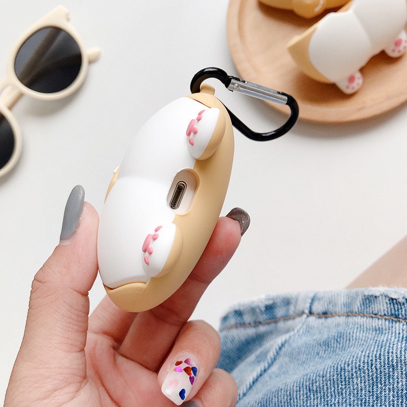 Case Hình Mông Mèo Đựng Tai Nghe không Dây airpods i11 i12 i18