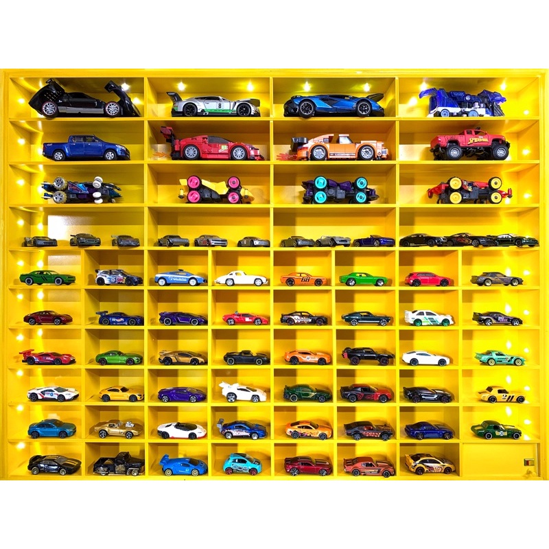 [MUA 2 TẶNG 1 XE] Kệ Trưng Xe Mô Hình Hotwheels, Tomica, Bearick 100% loại Lớn