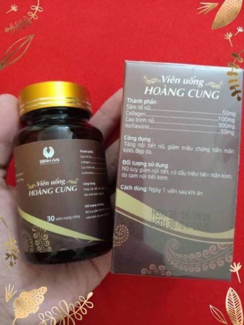 Combo  2 viên uống hoàng cung BÌNH AN | BigBuy360 - bigbuy360.vn