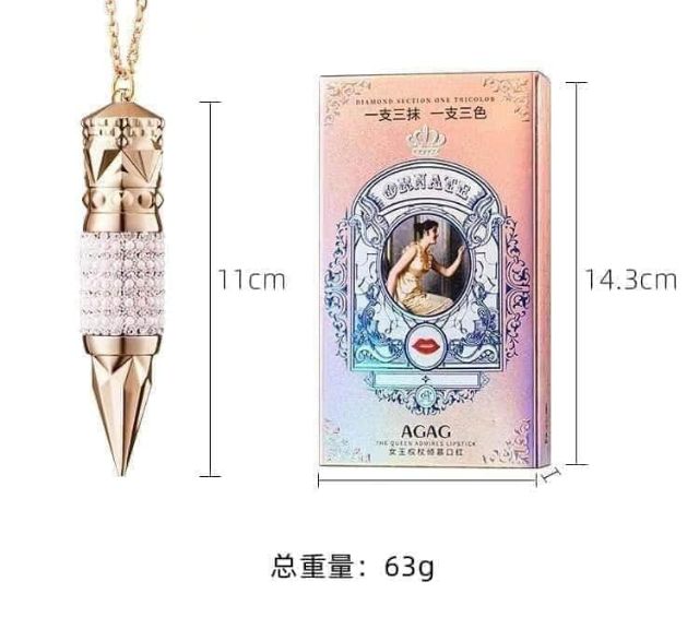 Son AG&AG 3 màu cực hót