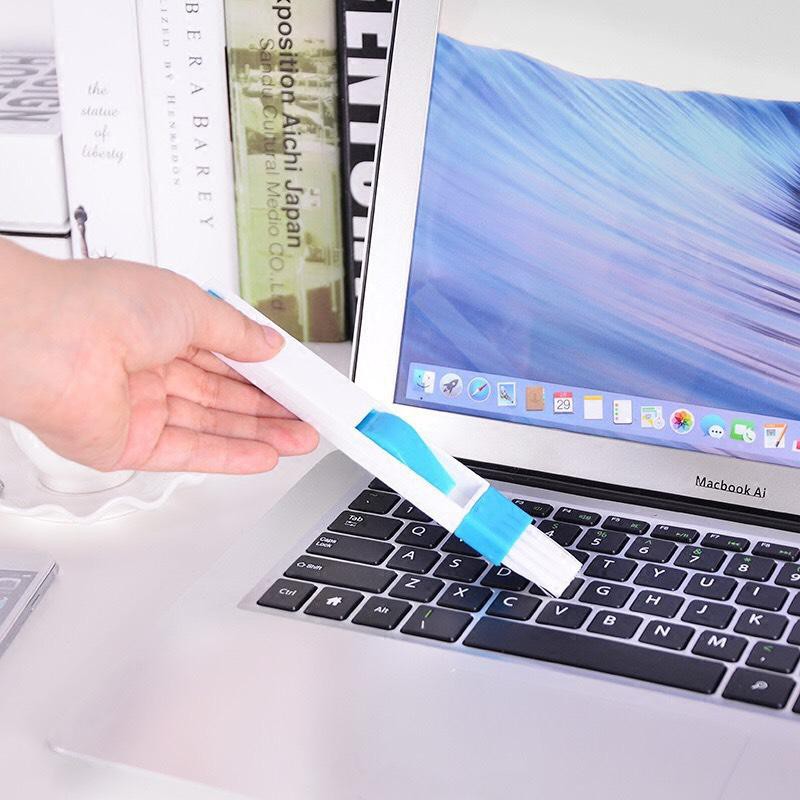 Chổi quét bụi, hót khe cửa bàn phím mini, vách tường,...
