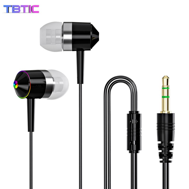 Tai Nghe Nhét Tai TBTIC Jack 3.5mm Âm Thanh Hifi Thiết Kế Thời Trang