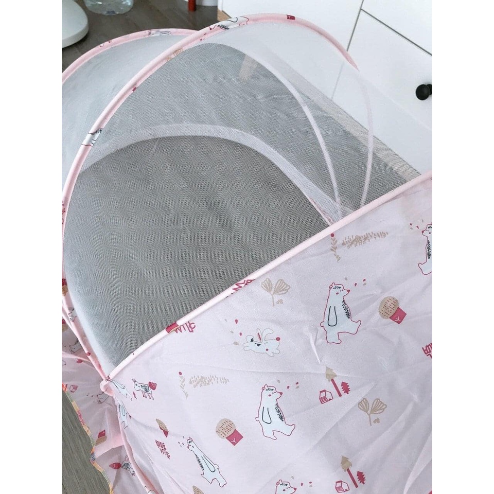 MÀN CHỤP GẤP GỌN KIỂU MỚI CHO BÉ KÈM TÚI ĐỰNG TIỆN DỤNG