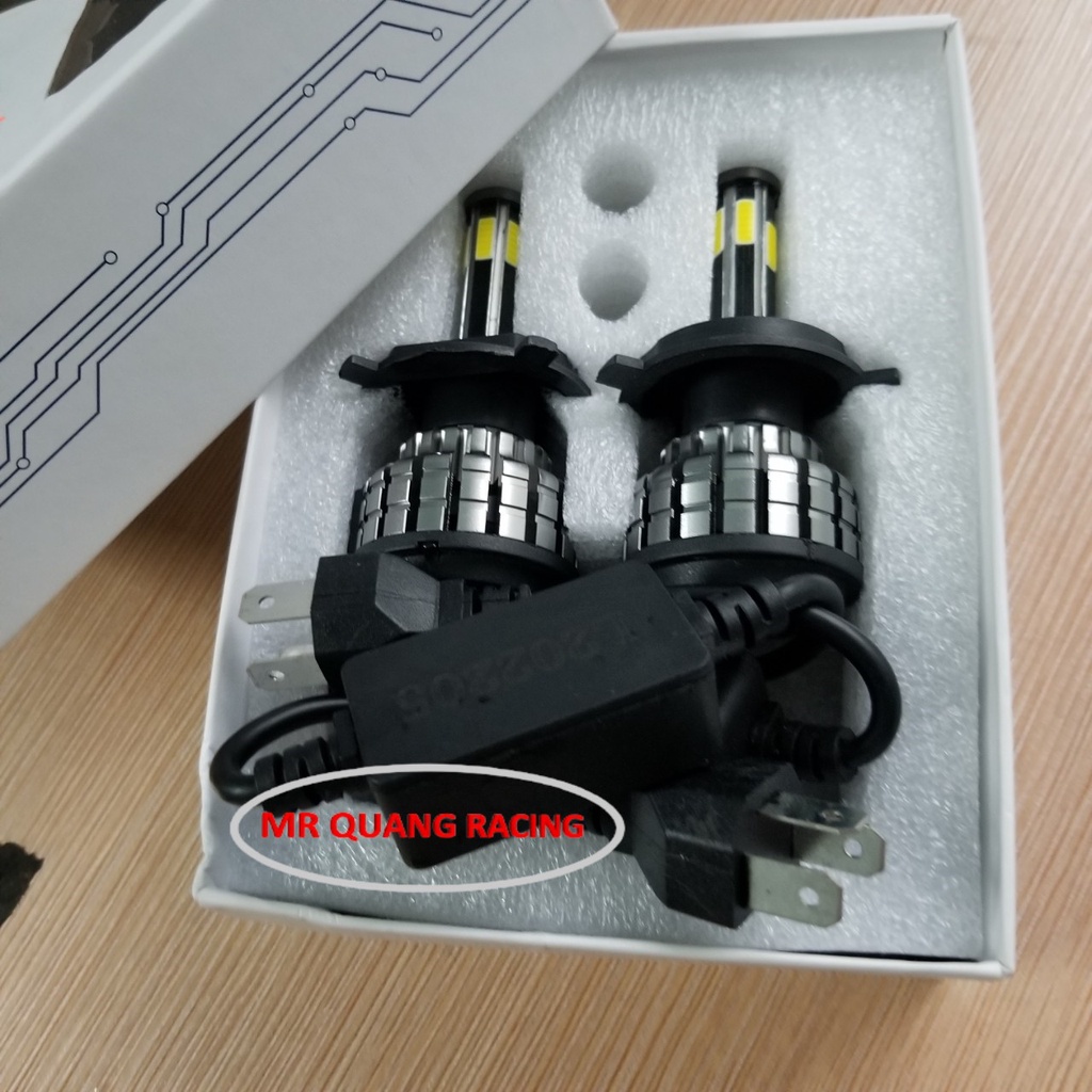 Đèn Led 360 độ light chân H4 gắn cho các dòng xe hiện đại sh ,vario.....