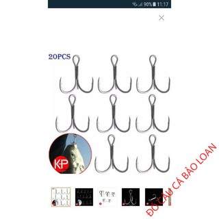 Lưỡi câu 3 tiêu { rẻ vô địch }