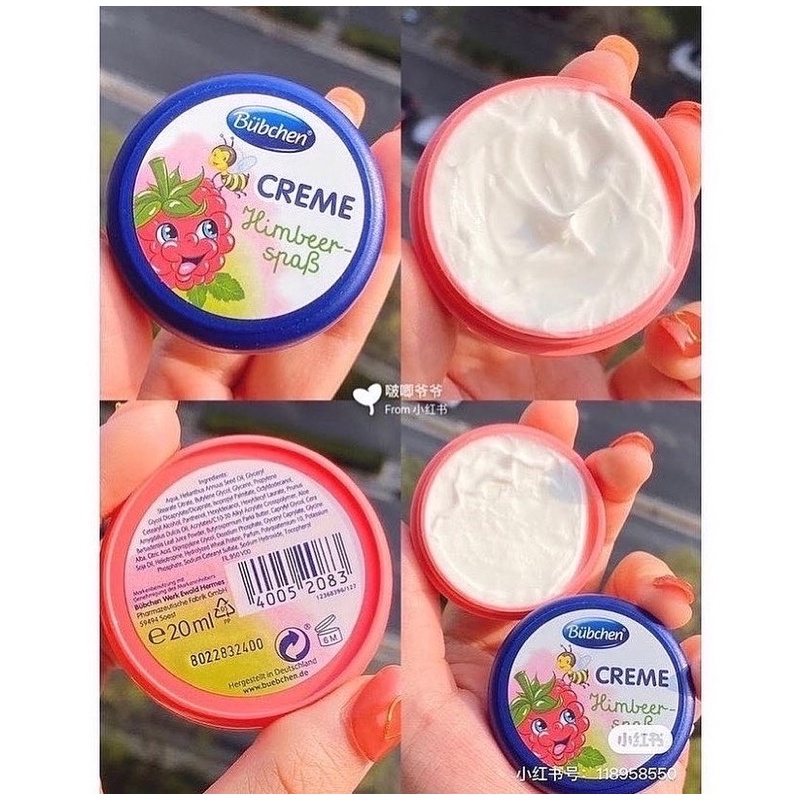 Kem Dưỡng Chống Nẻ Da cho babe Bubchen 20ml