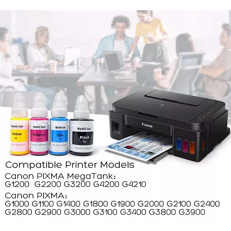 MỰC IN HỆ THỐNG NGOÀI CHO MÁY CANON LỌ 70ML