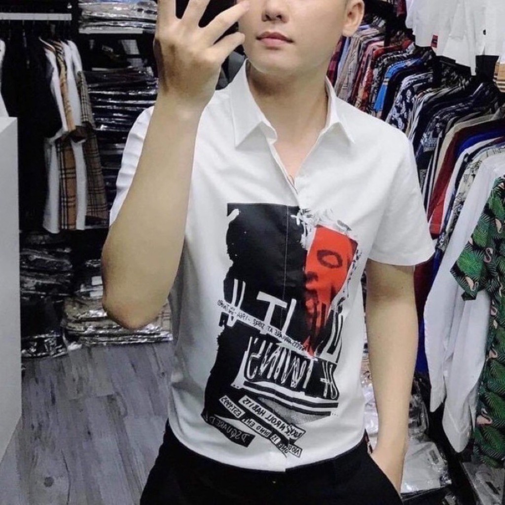 ÁO SƠ MI NAM NGẮN TAY CAO CẤP HÀNG BÁN SHOP