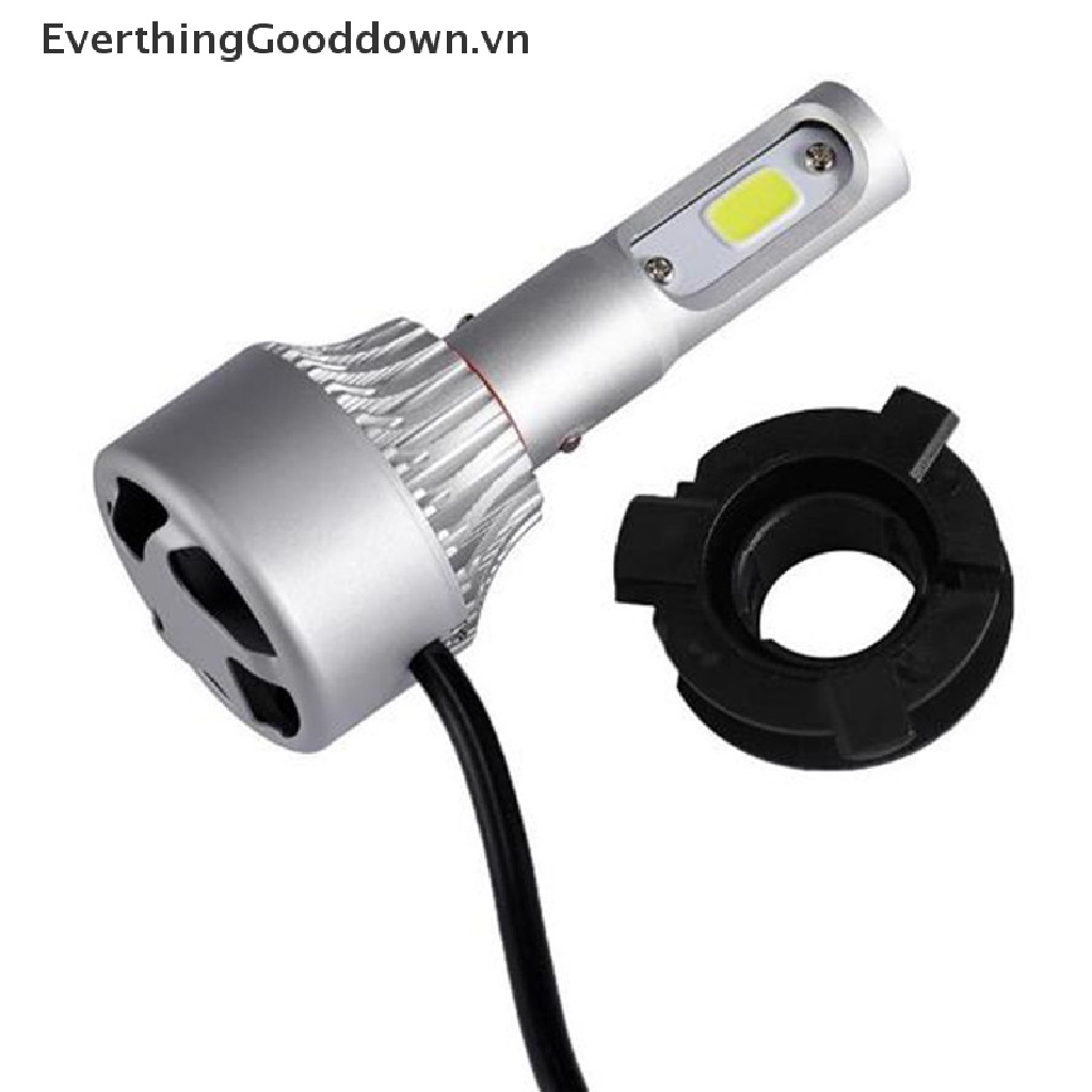 Everthinggooddown 2 Bộ Dụng Cụ Chuyển Đổi Đèn Pha LED H7 Cho Xe Hơi