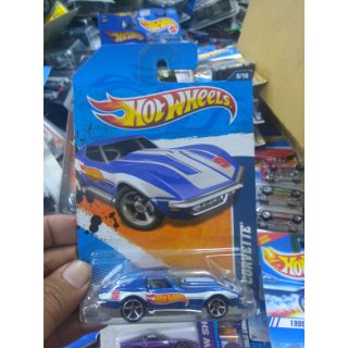 Xe Hotwheels 1969 Corvette team Hotwheels