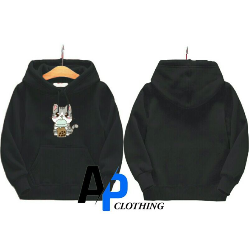 Áo Hoodie In Hình Mèo Con Xinh Xắn Cho Nữ