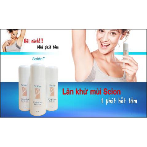 Lăn khử mùi Scion Pure White Roll On 75ml