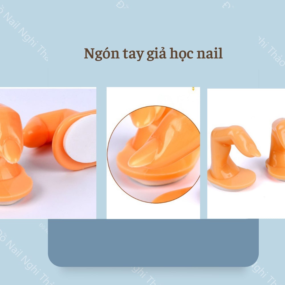 Ngón tay giả học nail