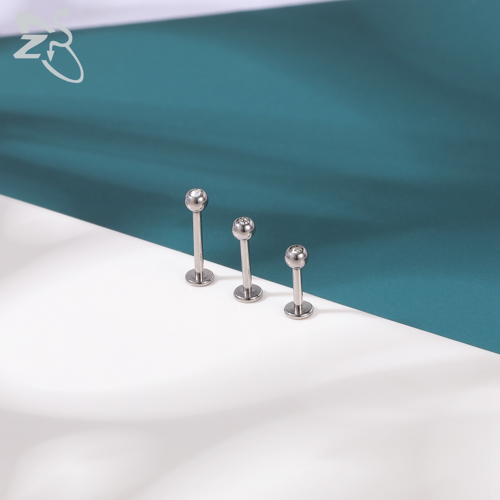 Khuyên xỏ cơ thể bằng thép titan 16g phong cách