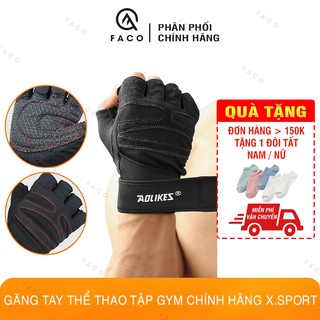 GĂNG TAY THỂ THAO, TẬP GYM AOLIKES CAO CẤP AL022