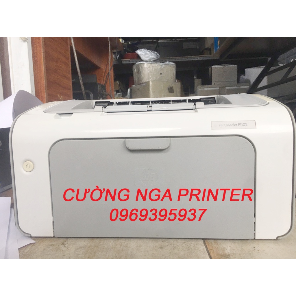 MÁY IN HP LASERJET PRO P1102 - KÈM HỘP MỰC , DÂY NGUỒN , DÂY USB MỚI