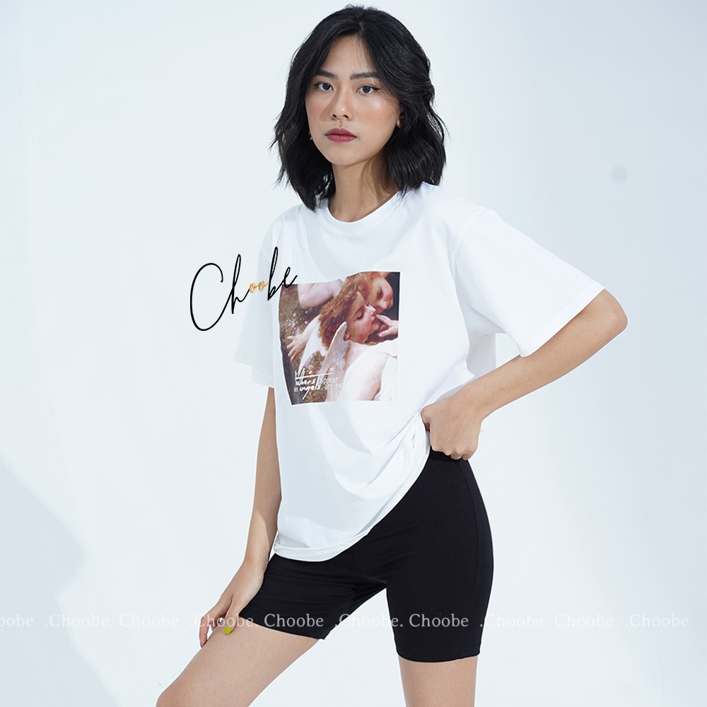 Quần legging đùi Choobe biker nữ lửng ngố đồ mặc nhà lưng thun ôm cao cấp tập gym yoga bigsize Q31