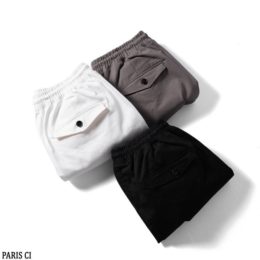 Quần short nam form slimfit, lưng thun mặc thoải mái QHO2