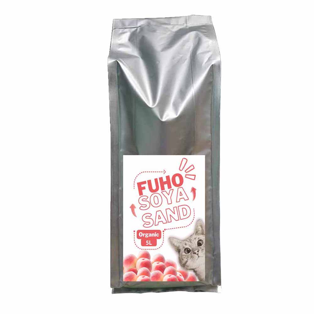 5L Cát Đậu Nành Fuho Ứng Dụng Vi Sinh Khử Mùi Cát Vệ Sinh Cho Mèo