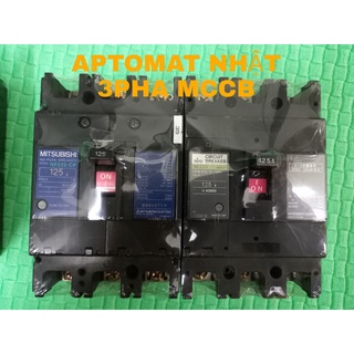 CB 3 PHA NHẬT KIỂU KHỐI TO 75A 100A MCCB
