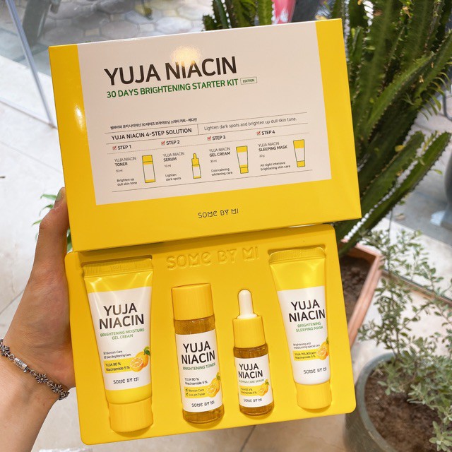 [CHÍNH HÃNG- HƠN 200 ĐÃ BÁN]Bộ Set dưỡng da 4 Món some by mi 4 Bước Some By Mi AHA-BHA-PHA 30 Days Miracle Kit